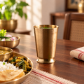 Handcrafted Brass Drinking Glass