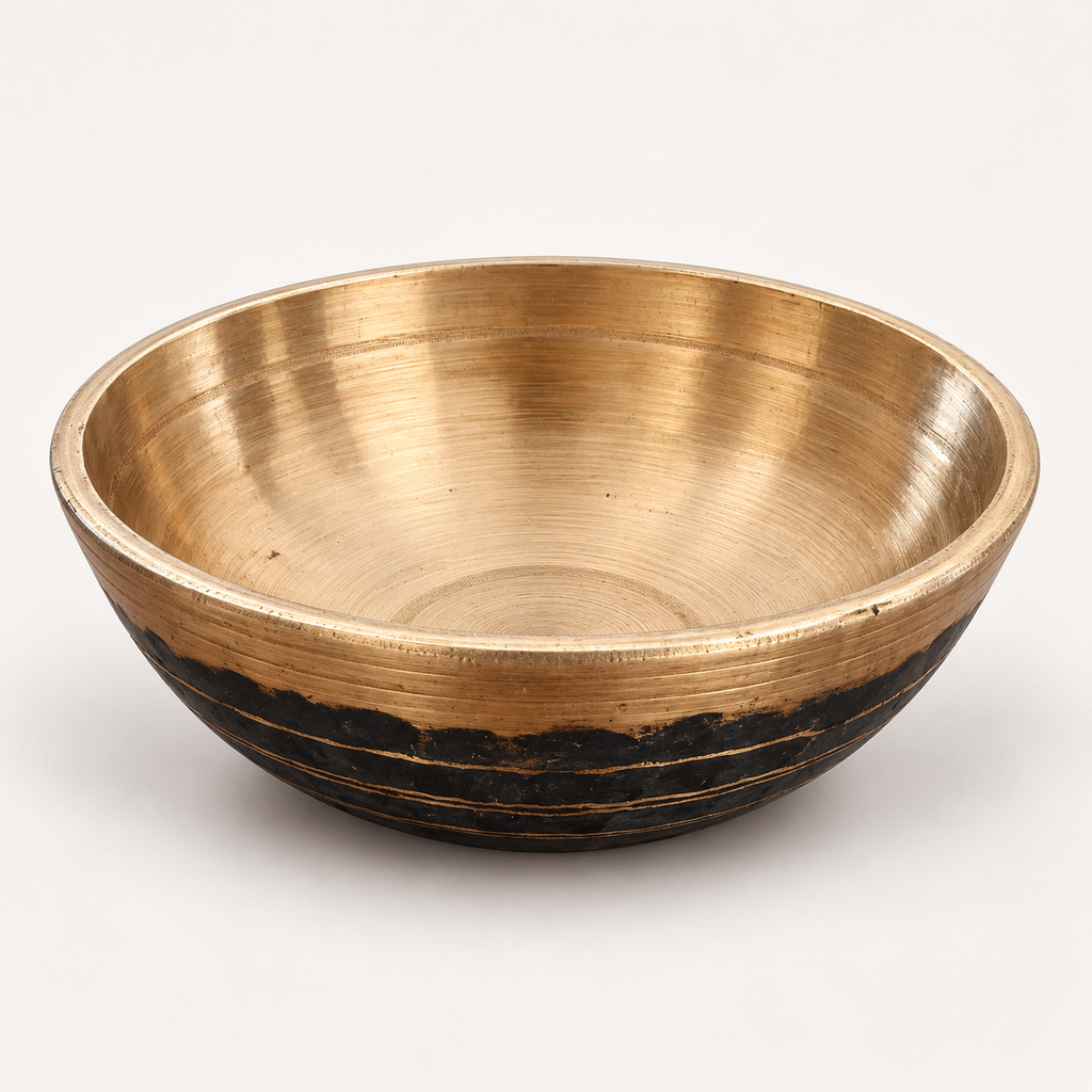 Handcrafted Kansa Bowl – 4.5 Inch | Traditional Bell Metal Katori