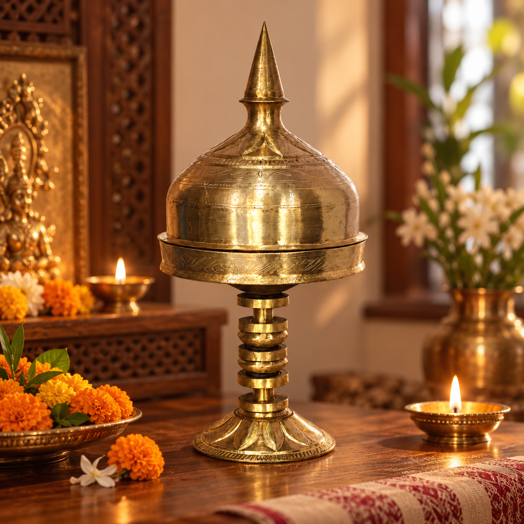 Baanhi Ceremonial Brass Xorai