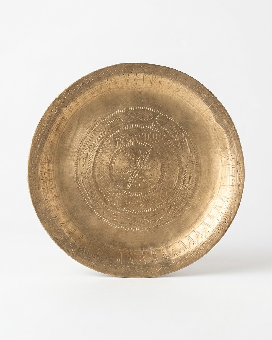 Baanhi Bell Metal Tea Plate