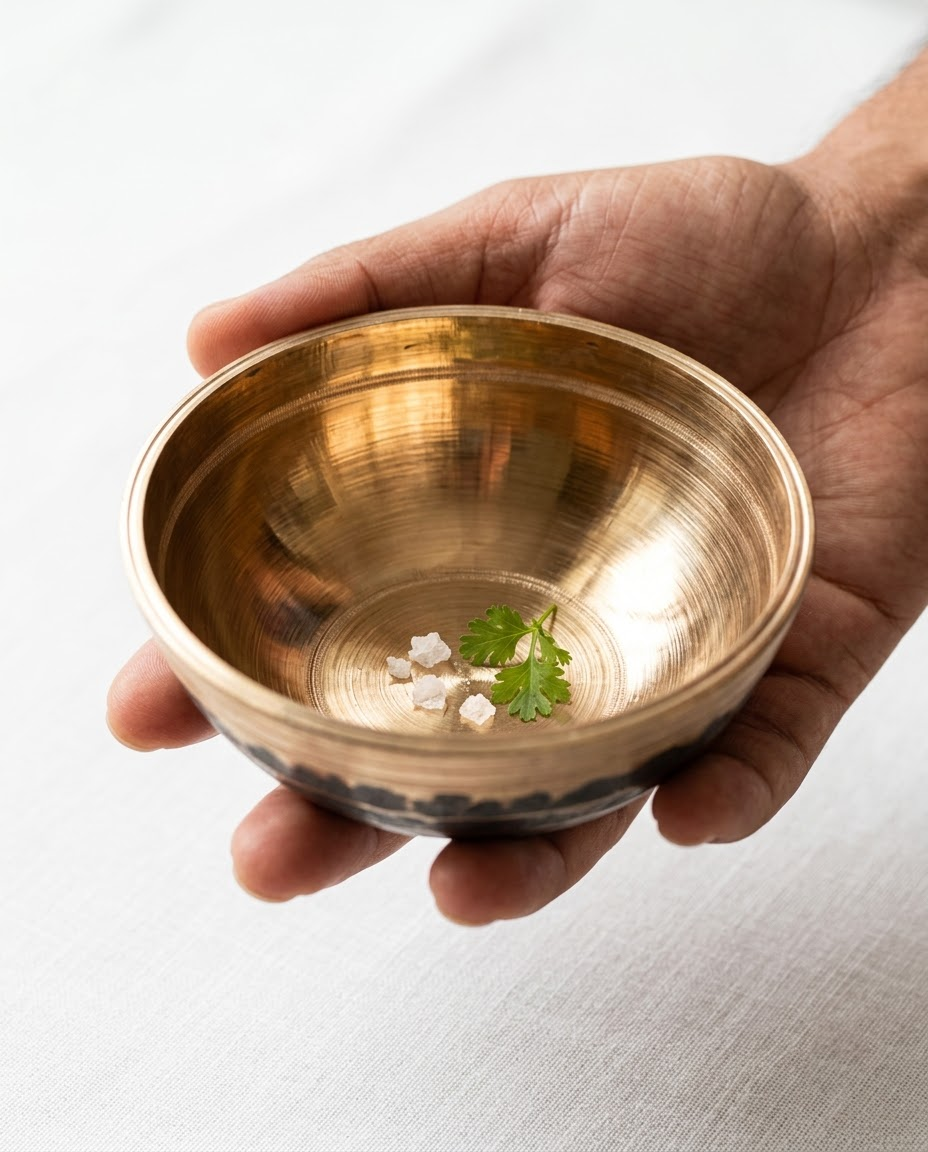 Baanhi Small Bell Metal Bati (Bowl)