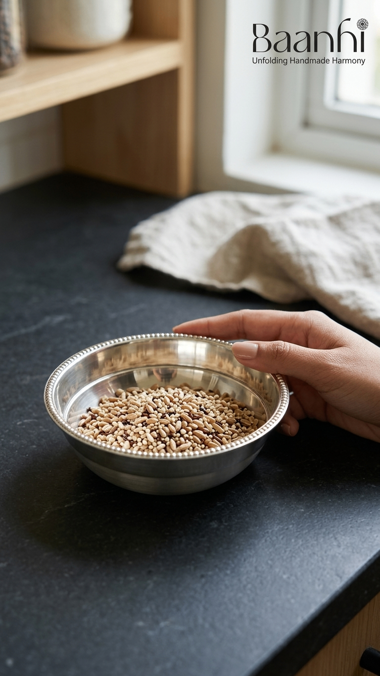 Handmade Brass Bowl (Set of 4)
