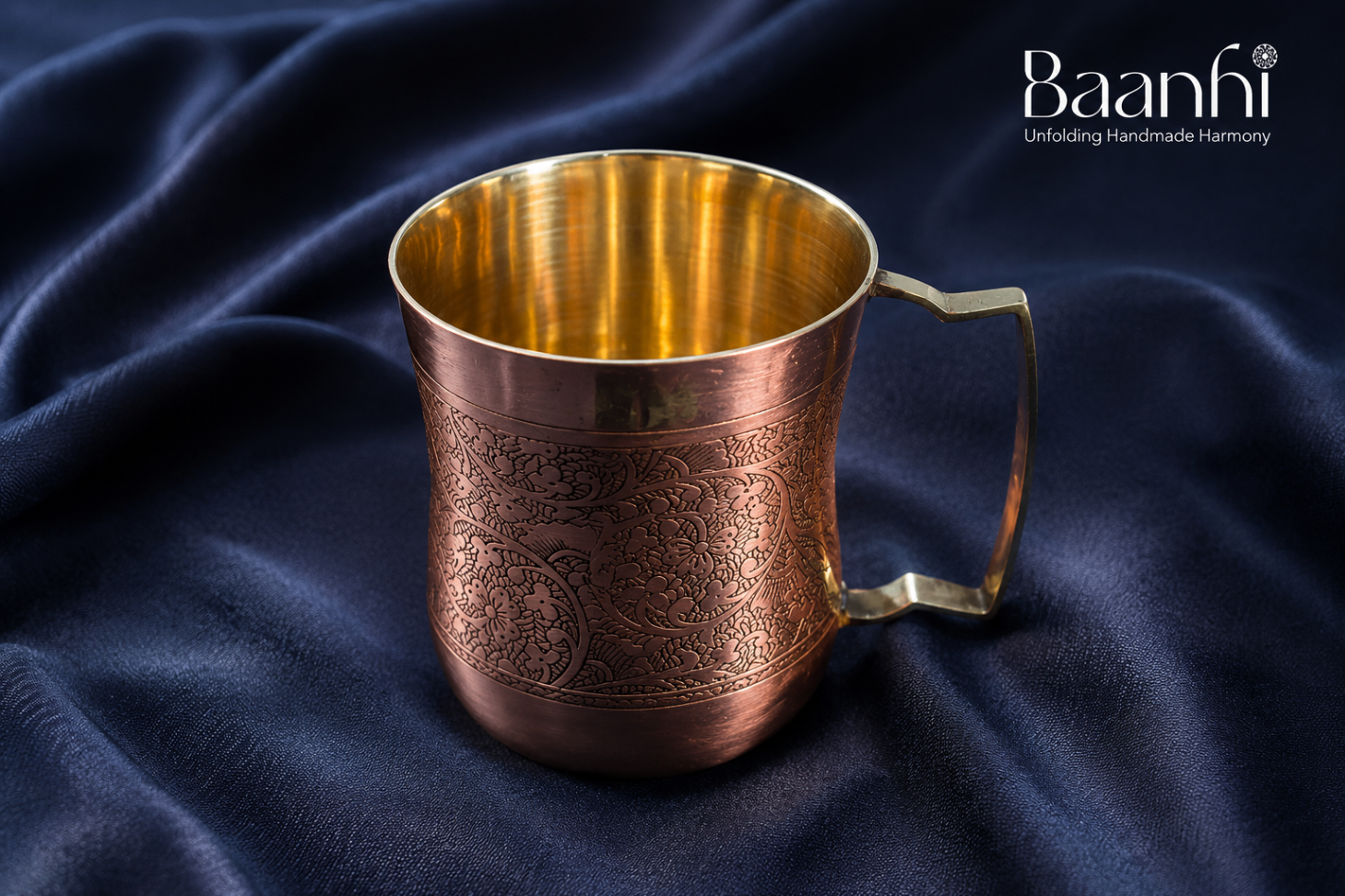 Handmade Brass Cup/Mug