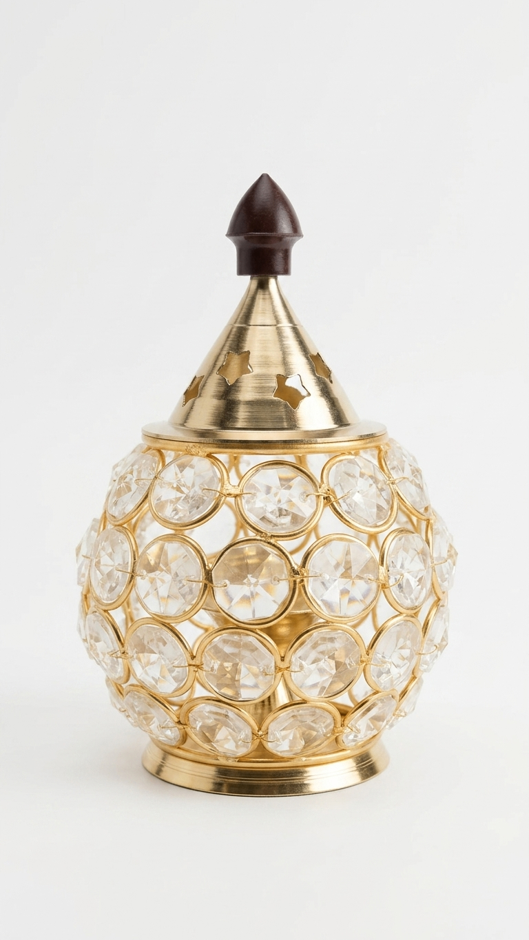 Crystal Matki for Home Decor